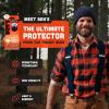 image:imageBens InvisiNet Xtra with Insect Shield  Comfortable BugRepelling Net with Permethrin amp Drop Neck Design  HighVisibility Head Net with Pull String Sack