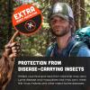 image:imageBens InvisiNet Xtra with Insect Shield  Comfortable BugRepelling Net with Permethrin amp Drop Neck Design  HighVisibility Head Net with Pull String Sack